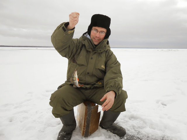 Первый улов на Иртяше