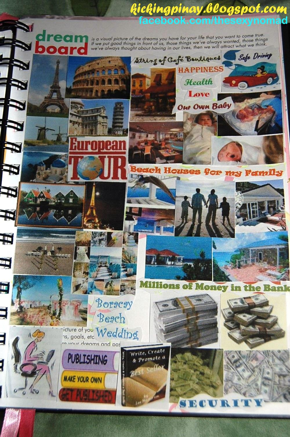 Kicking Pinay: Vision Boards and Guide Folders for a Better New Year