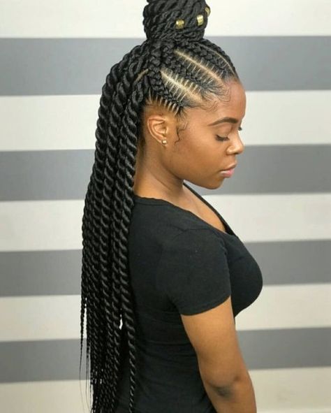 53 Best Cornrows Braids Hairstyles For Black Women To Try
