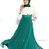 Model Baju Gamis Circle