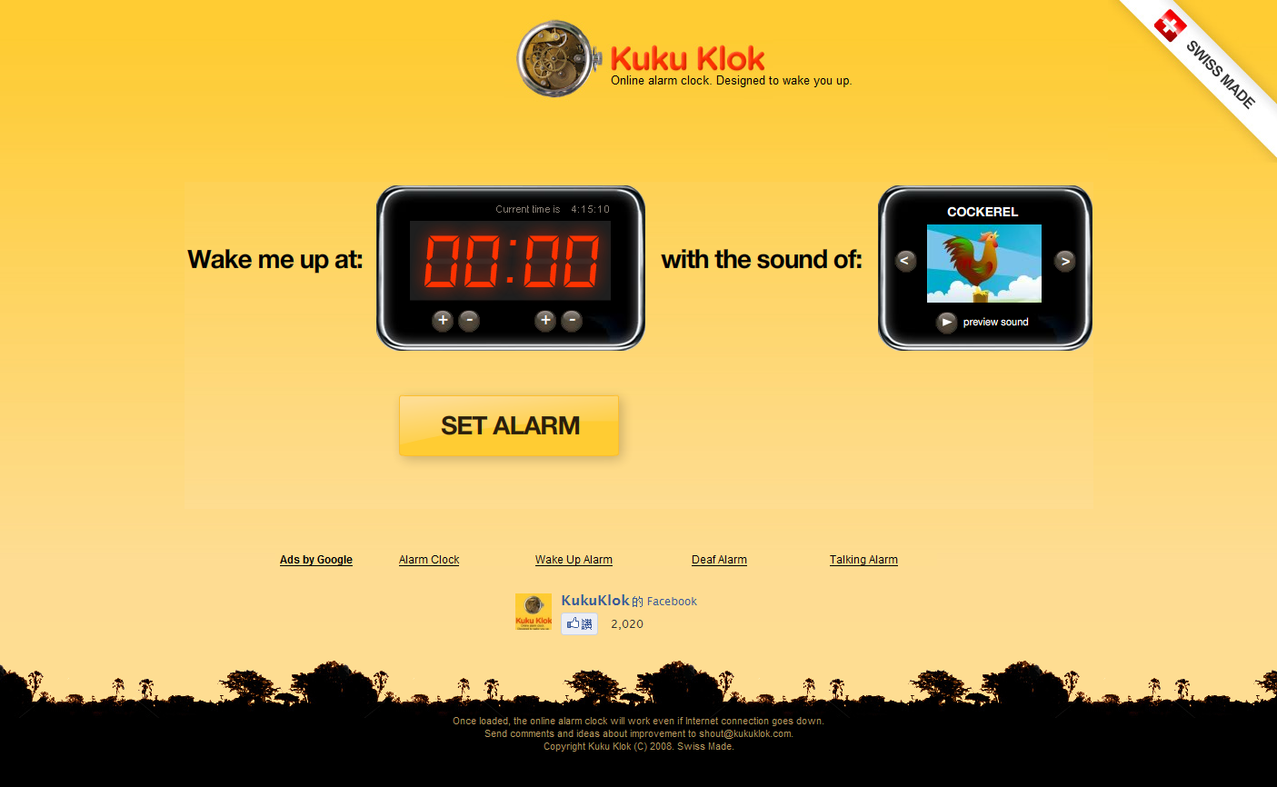 Alarm Clock Kuku Klok at Theresa Louis blog