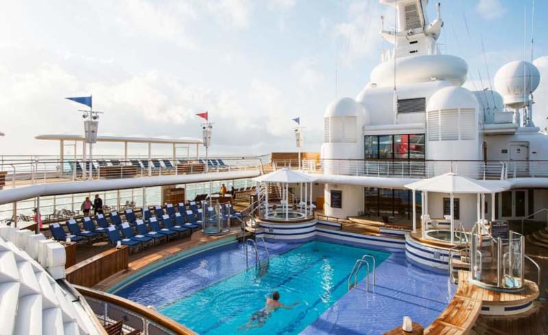 The adults-only pool