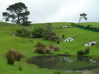 Lugares de película - Hobbiton (Matamata)