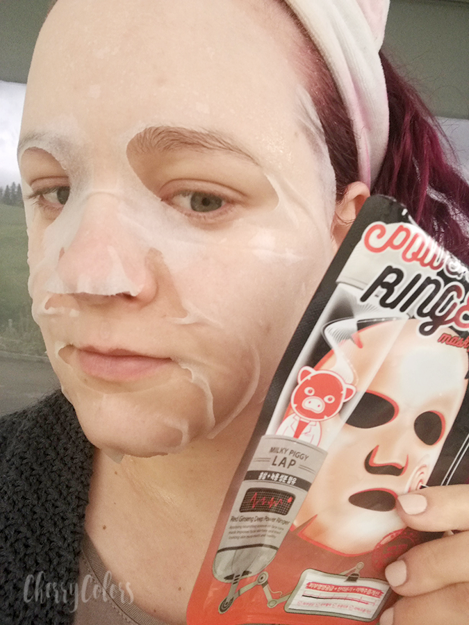 Elizavecca Red Ginseng Deep Power Ranger Mask Pack