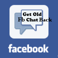 Get Back The Old Facebook Chat