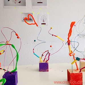 CreaKids: esculturas alambre