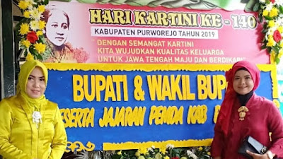 Camat Pituruh, Ikuti Peringatan Hari Kartini Ke-140 di Pendopo Kabupaten Purworejo