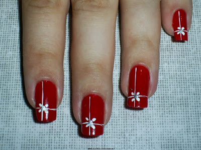 Uñas decoradas rojas Uñas decoradas rojas
