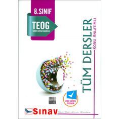 Sınav 8.Sınıf TEOG Tüm Dersler Konu Anlatımlı (2017) Sınav 8.Sınıf TEOG Tüm Dersler Konu Anlatımlı (2017)