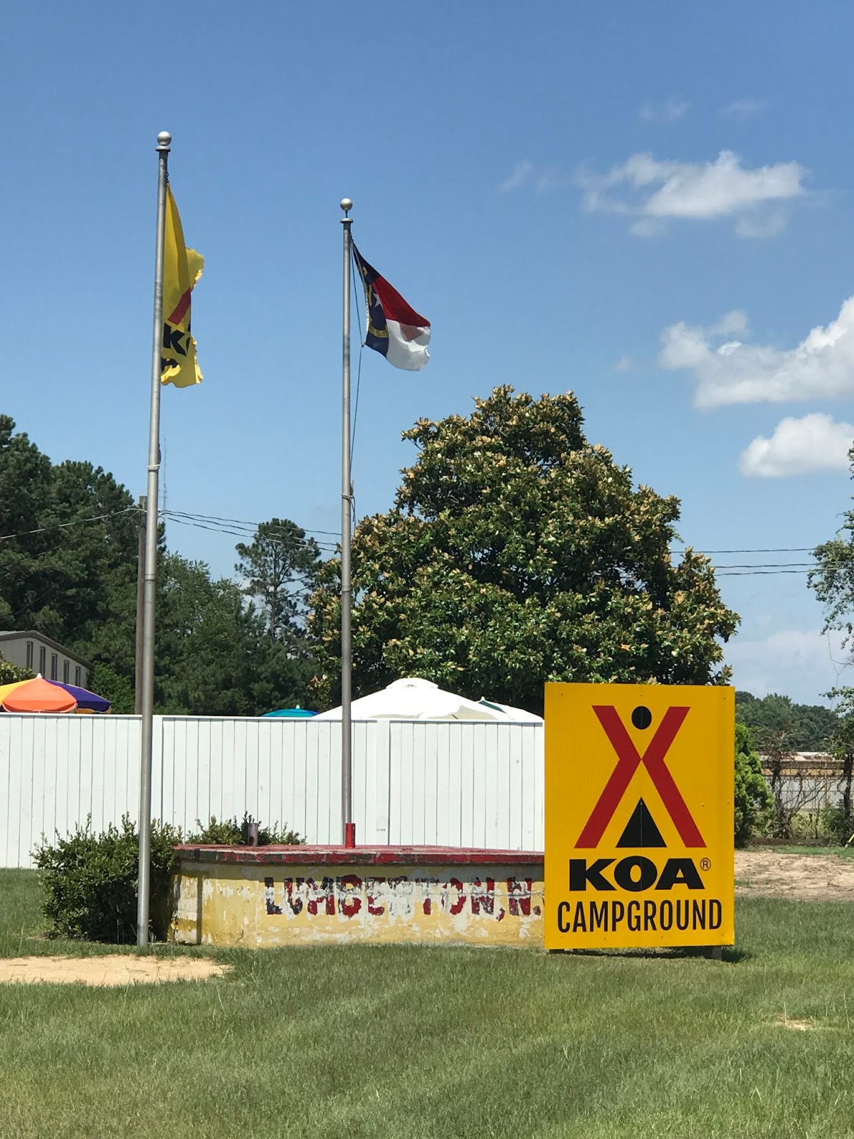 Two Utah Gypsies RVing National Sites in the US Lumberton, North