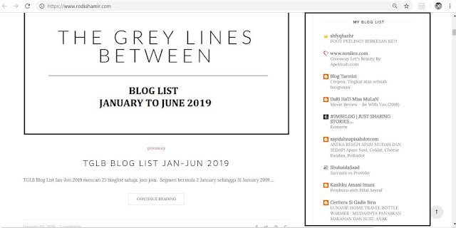 Tutorial Buat Scroll Bar Pada Bloglist Blog list wish