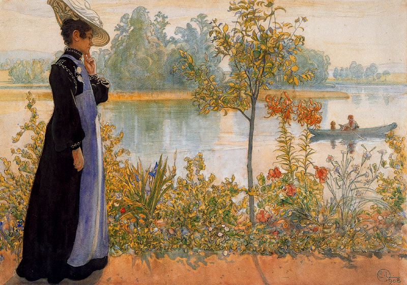Carl Larsson ~ Classic Art Galleria