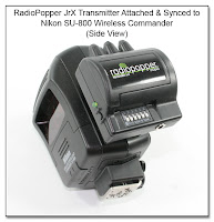 CP1115: RadioPopper JrX Attached to SU-800 (Side View)