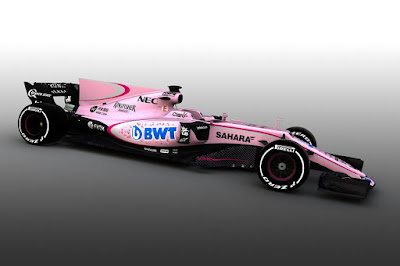 Force India VJM10 2017 Front Side Force India VJM10 2017 Front Side 2