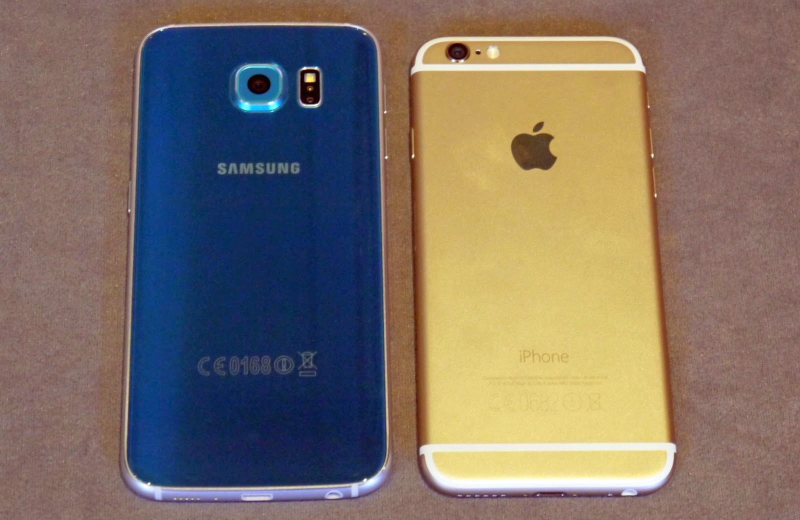 Iphone 6s vs Samsung Galaxy s6.