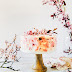 Cherry blossom cake