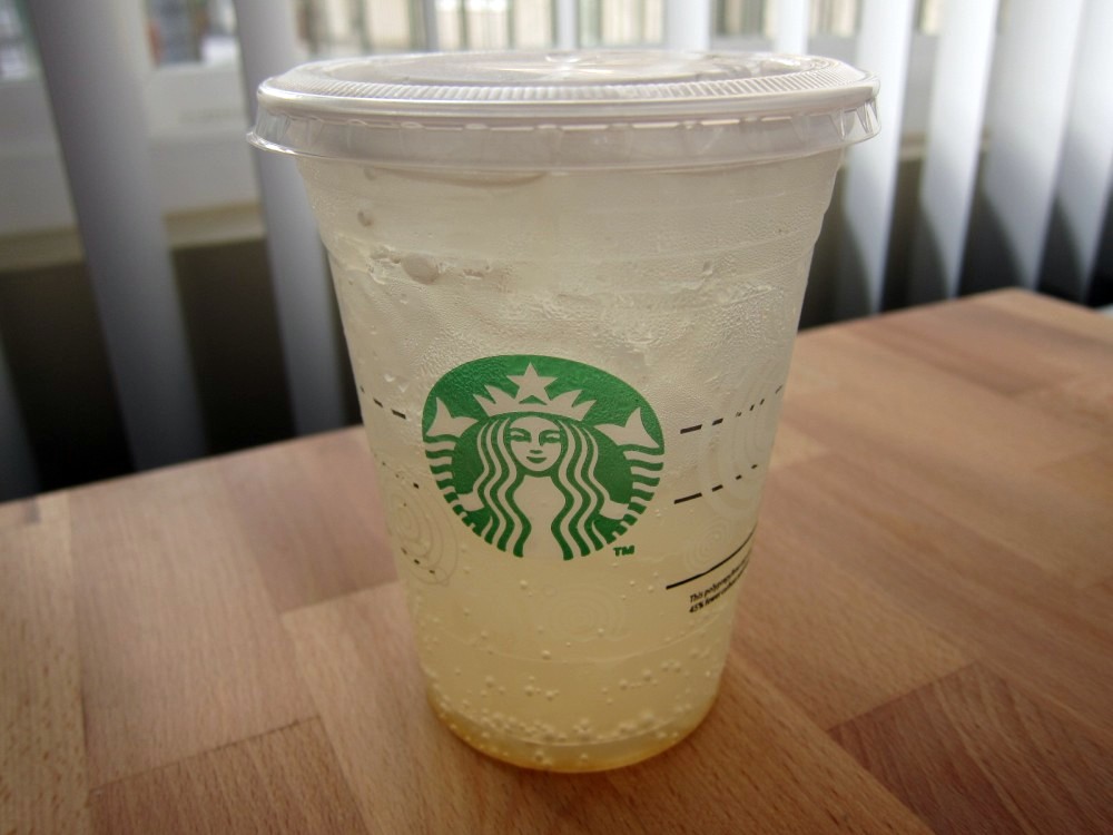 Review Starbucks Lemon Ale Fizzio Soda