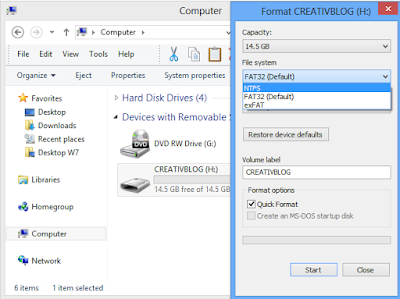 Types of Hard Drive File system Format