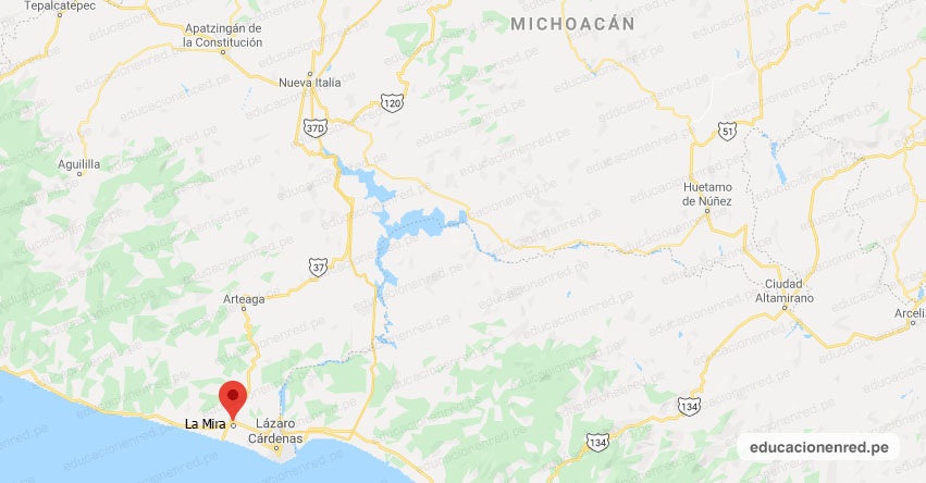 Temblor en México de Magnitud 4.8 (Hoy Lunes 03 Agosto 2020) Sismo - Epicentro - La Mira (Lázaro Cárdenas) - Michoacán de Ocampo - MICH. - SSN - www.ssn.unam.mx