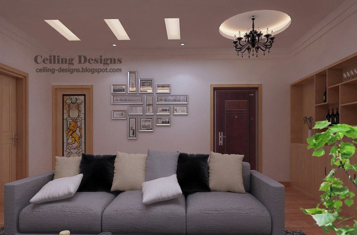Home Interior Designs Cheap Gypsum Fall Ceiling Design With Hidden