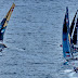 the dance of the GC32 yachts in the sea of Funchal