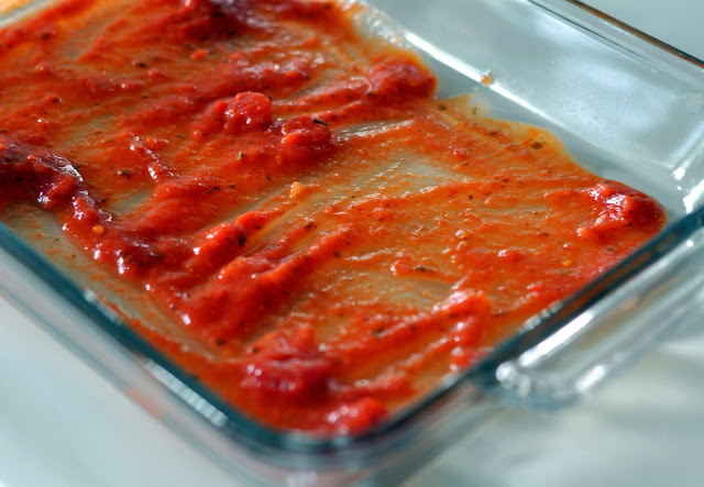 Baking Dish with Tomato Sauce | Taste As You Go