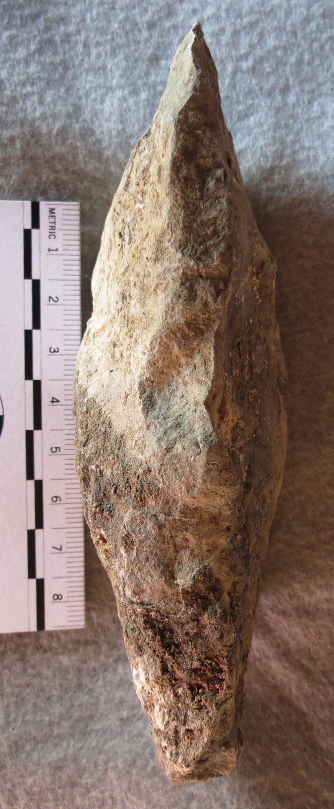 Archaeology of Portable Rock Art Site number 23JP1222 human head