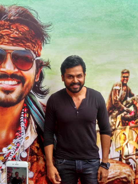 Karthi at Kaashmora Tamil Audio Launch press meet Karthi at Kaashmora Tamil Audio Launch press meet