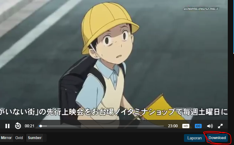 Cara Download dan Streaming Anime Di Animeindo.net - Onikuro Anime