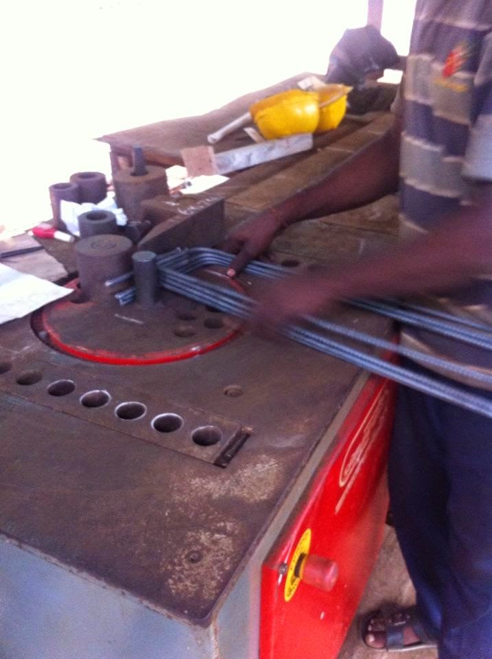 Learn civil engineering online Bar bending process