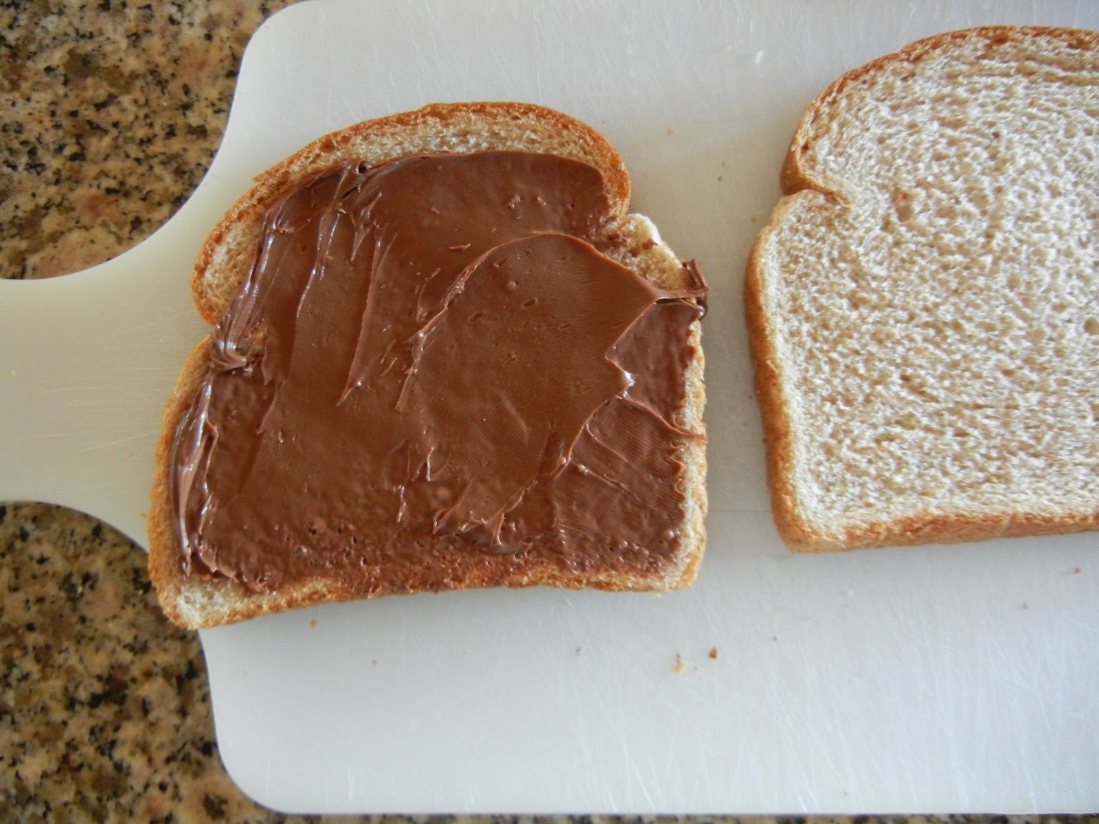 From My Southwest Kitchen Strawberry Nutella Sandwich