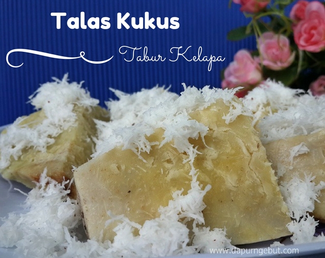 Talas Kukus Tabur Kelapa Dapur Ngebut