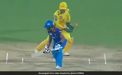 IPL 2019 CSK vs DC: MS Dhoni blows away with a blink of a wicket IPL 2019 CSK vs DC: MS Dhoni blows away with a blink of a wicket