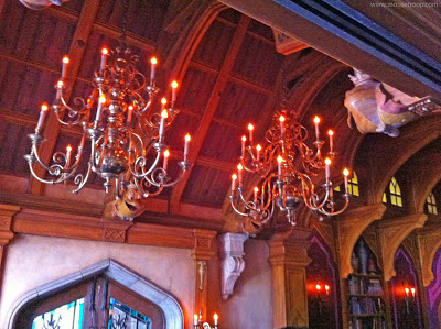Mr. Toad's Wild Ride Disneyland chandeliers library queue