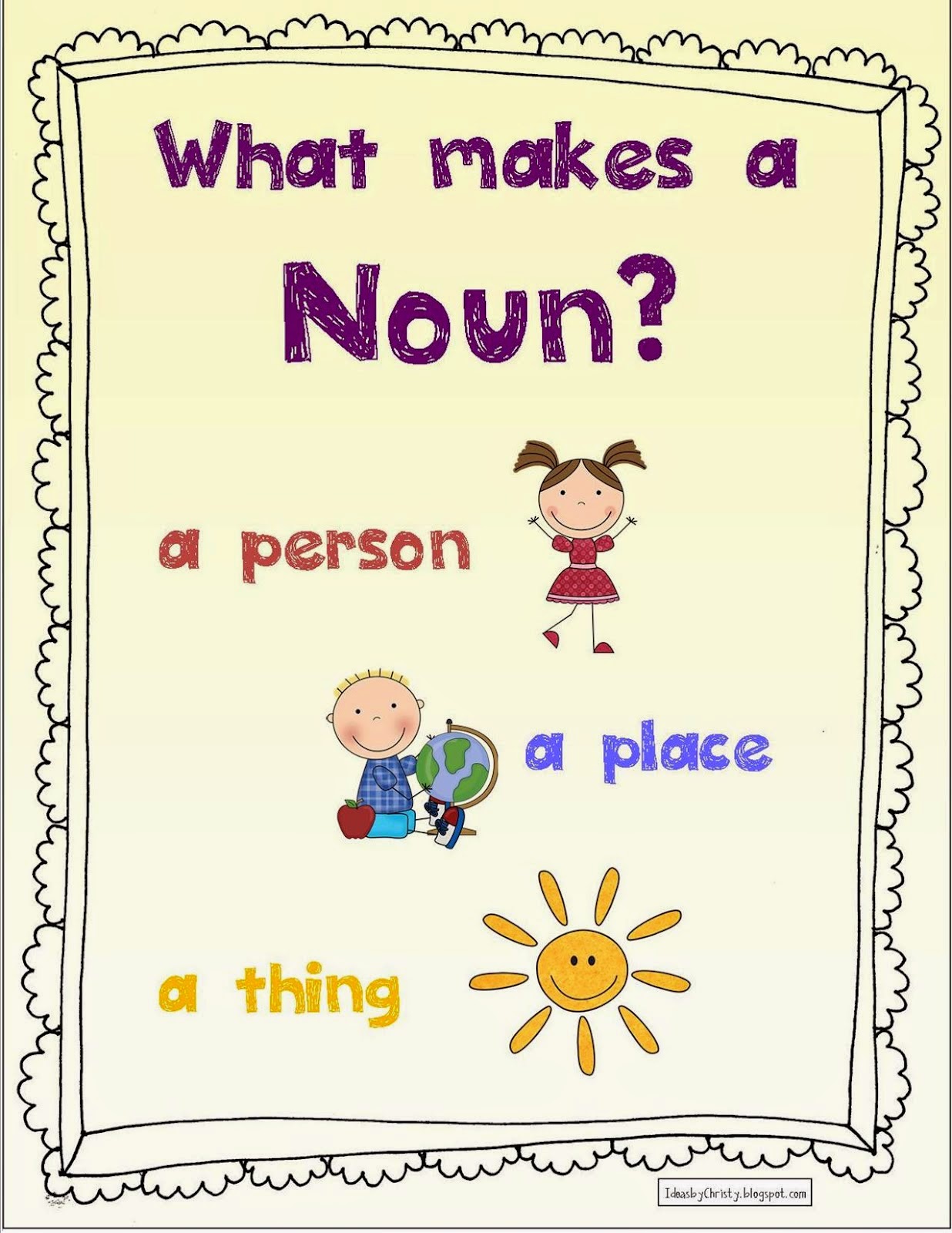 Nouns All The Way What is Noun?