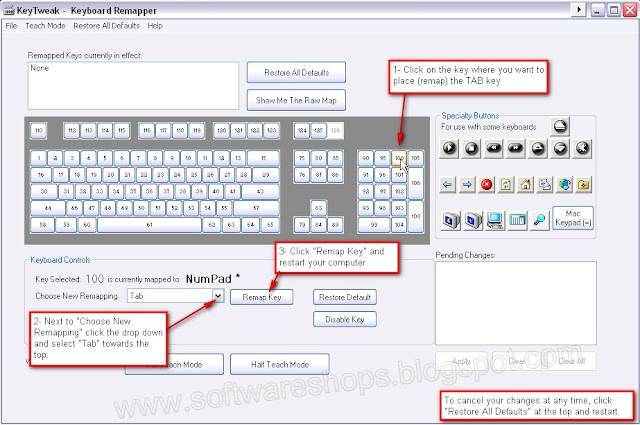 keyboard remaping software