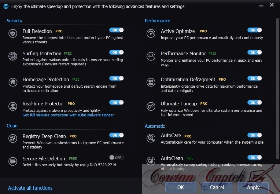 Activate advanced systemcare professional