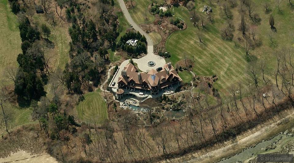 One of the many mansions of Long Island, NY