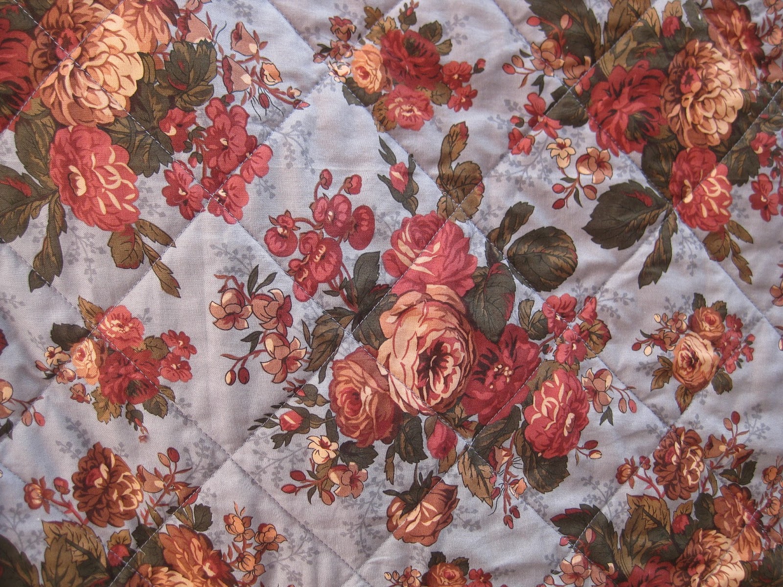 The Chain Piecer Bushel Basket quilt finished