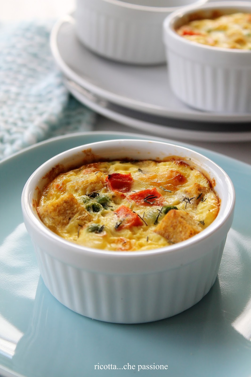 cocotine di polenta e verdure. il secondo riciclo