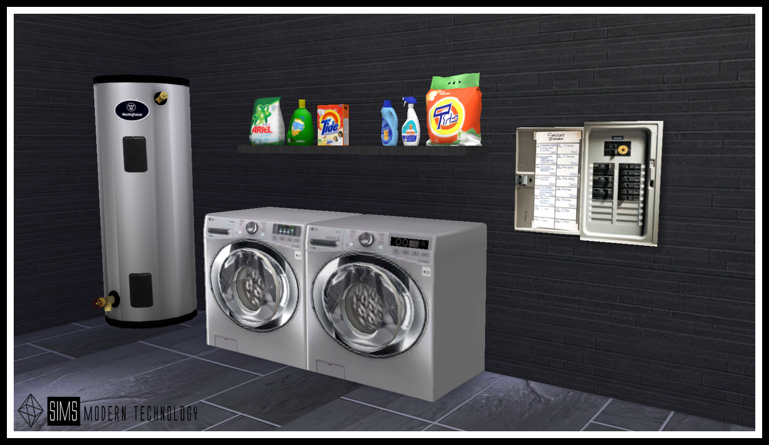Sims 4 Custom Washer And Dryer