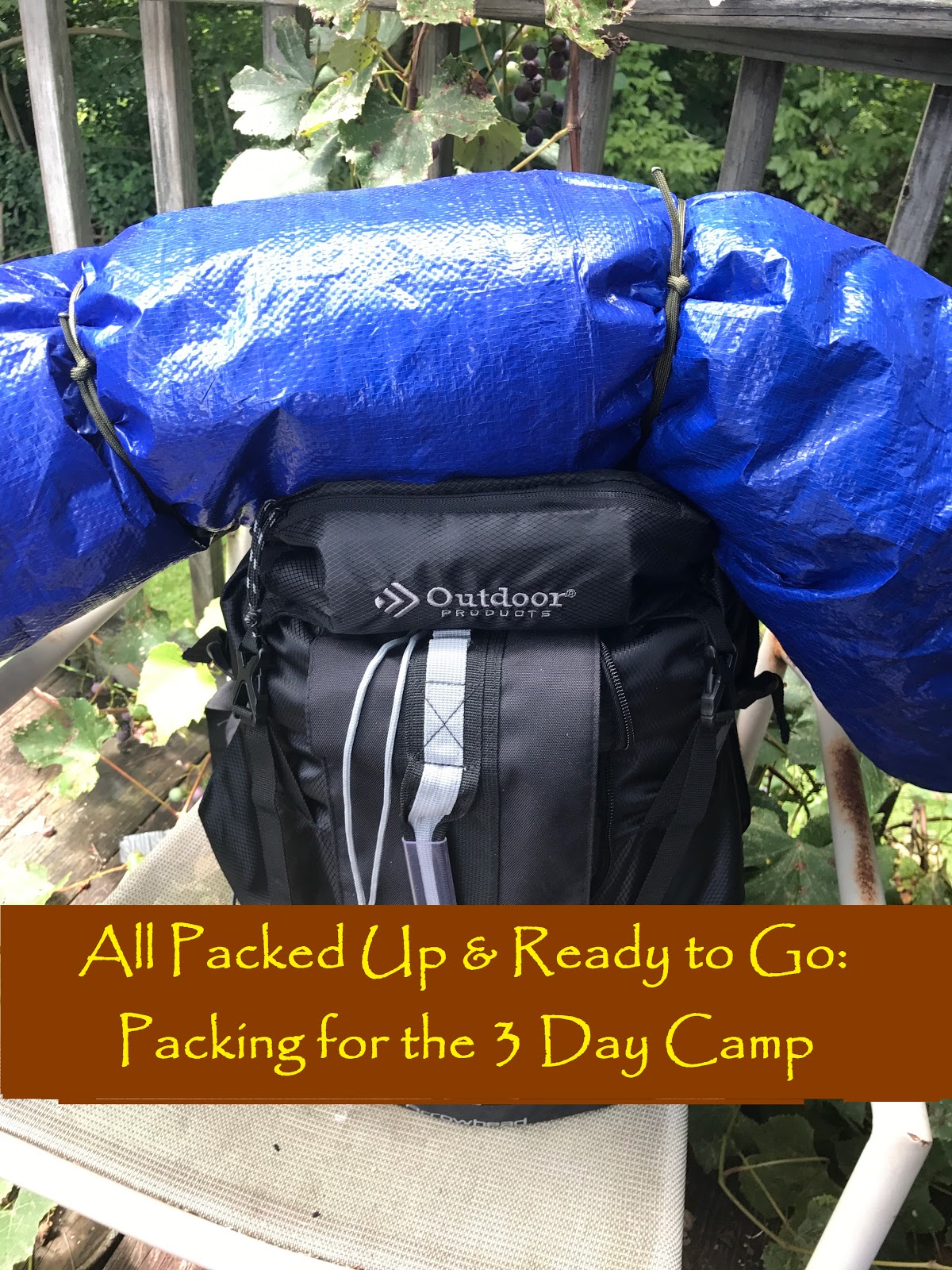 BackPack BushCraft: All Packed Up and Ready to Go: Packing For the 3 ...