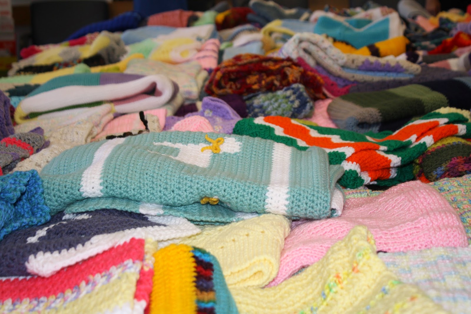 NYU Club Knits and Crochets 185 Baby Blankets for families served by