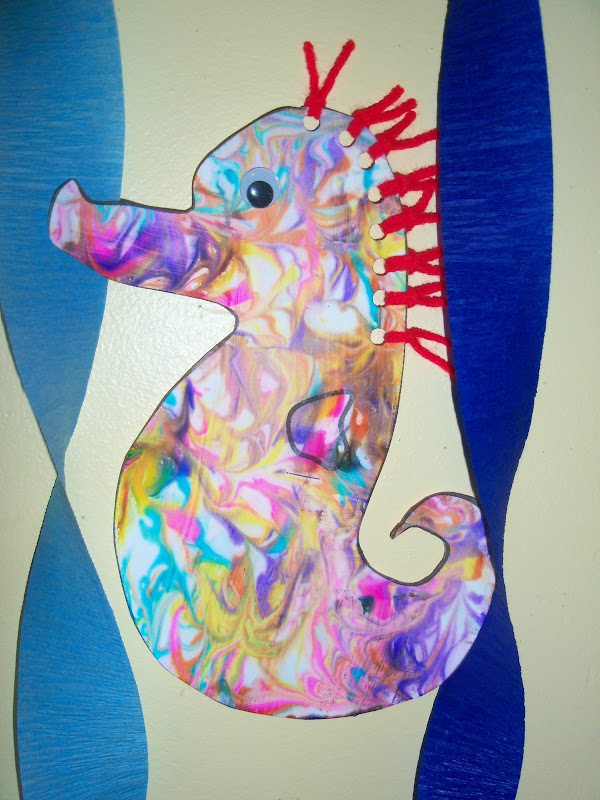 The Thoughtful Spot Day Care Mr. Seahorse Eric Carle Shaving Cream