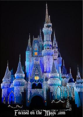 Cinderella Castle Focused on the Magic