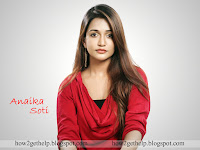 gorgeous, indian actress: anaika soti, looks so cute in red outfit