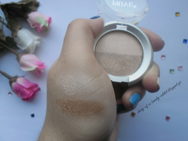 PRIVE Metallic Wet & Dry Eye-Shadow Duo Brown Sugar PRIVE Metallic Wet & Dry Eye-Shadow Duo Brown Sugar