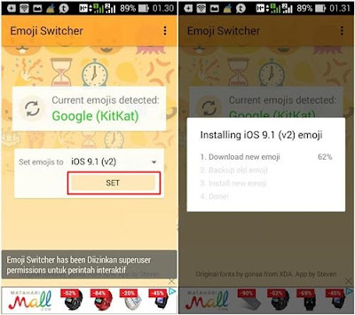 emoji switcher Cara menggunakan emoji iPhone di Semua Ponsel Android