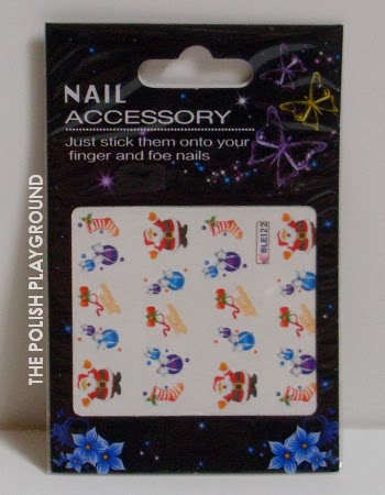 Born Pretty Store Christmas Water Nail Decals