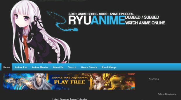 Featured image of post Ryuanime Official Website Ryuanime tv s reputation score is 67 which is good